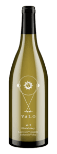 Valo Chardonnay Bottle Best Washington Wine on the Vancouver Waterfront